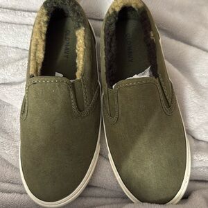 Old Navy Toddler Green Slip on Shoes